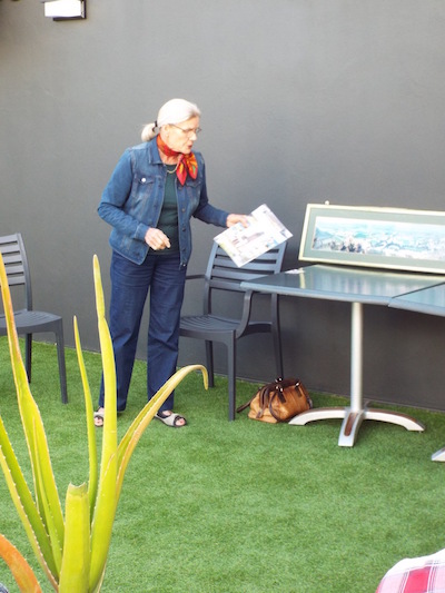 Hazel Jonker addresses our November meeting