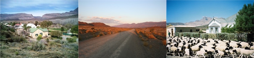 Klaarstroom, the hamlet on the other side of Meiringspoort. Photos - Klaarstroom Guest House