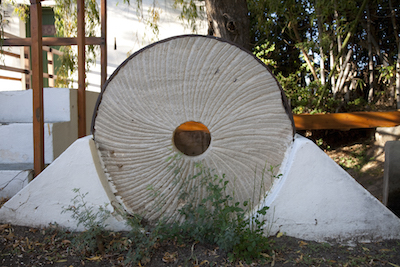 A millstone outside the Alberts Mill, Prince Albert A millstone outside the Alberts Mill, Prince Albert