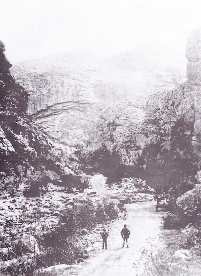 The old road through Meiringspoort
